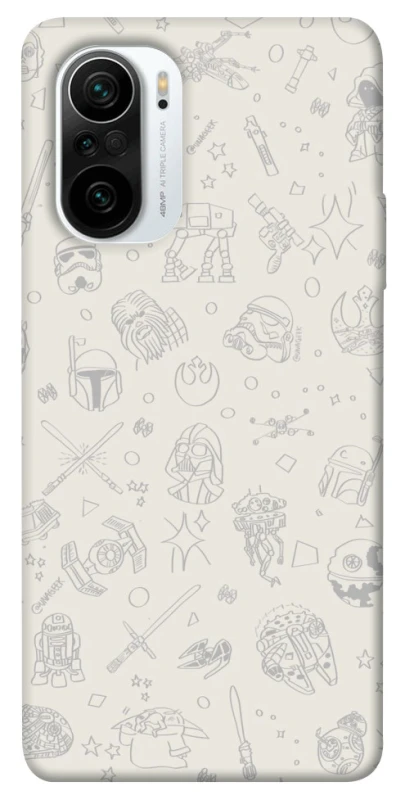 Чехол на Xiaomi Redmi K40 / K40 Pro / K40 Pro+ / Poco F3 Star Wars background ver.1 фото 1 из 1