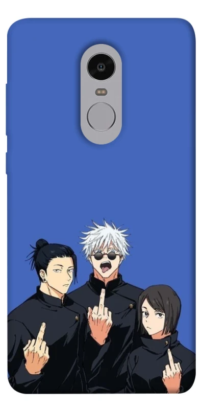 Чехол на Xiaomi Redmi Note 4X / Note 4 (Snapdragon) jujutsu kaisen v3 фото 1 из 1
