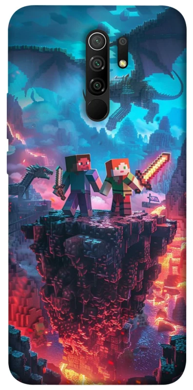 Чохол на Xiaomi Redmi 9 Minecraft v3 фото 1 з 1
