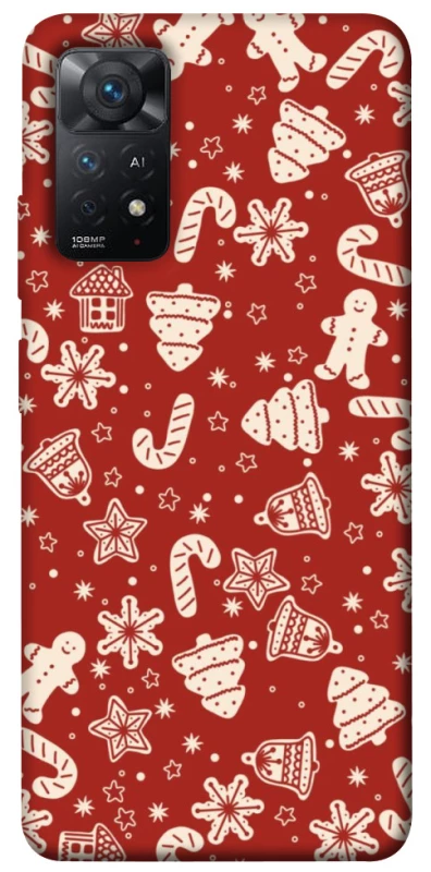 Чехол на Xiaomi Redmi Note 12 Pro 4G Новогодний v3 фото 1 из 1