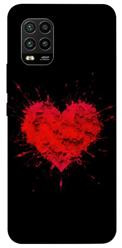 Чехол на Xiaomi Mi 10 Lite Splash heart фото 1 из 1