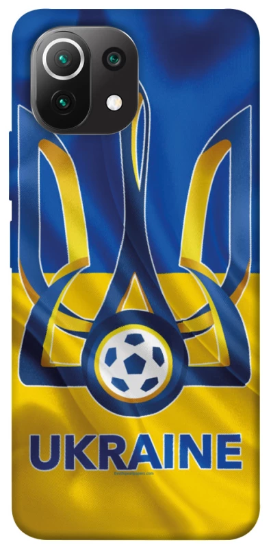 Чохол на Xiaomi Mi 11 Lite Футбольний Герб v3 фото 1 з 1