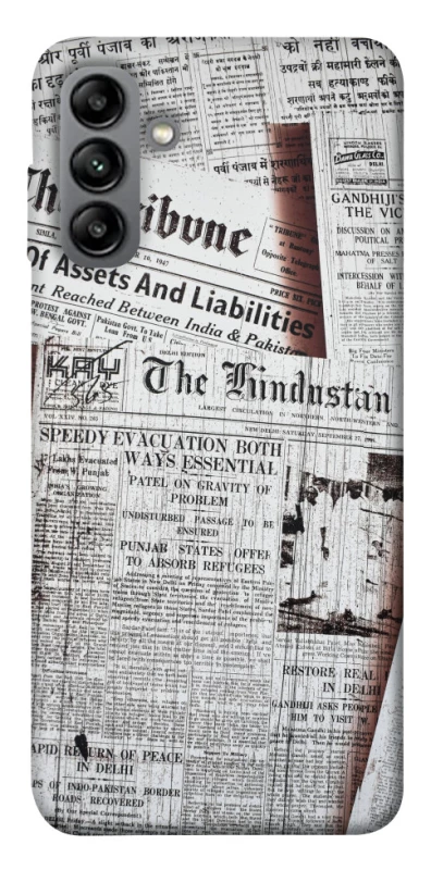 Чохол на Samsung Galaxy A04s Газети фото 1 з 1