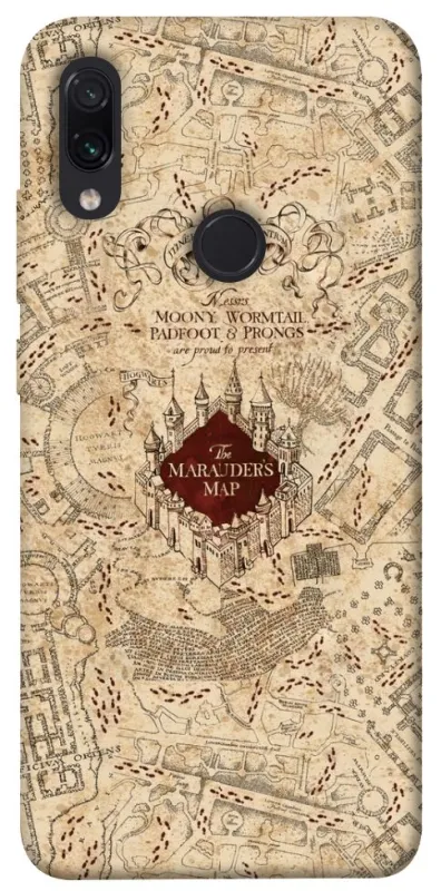 Чохол на Xiaomi Redmi Note 7 / Note 7 Pro / Note 7s Marauders map фото 1 з 1