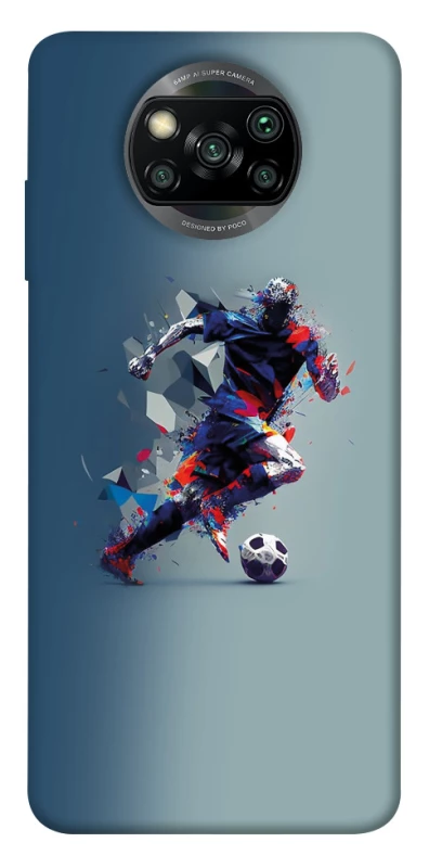 Чохол на Xiaomi Poco X3 NFC / Poco X3 Pro Футболист фото 1 з 1