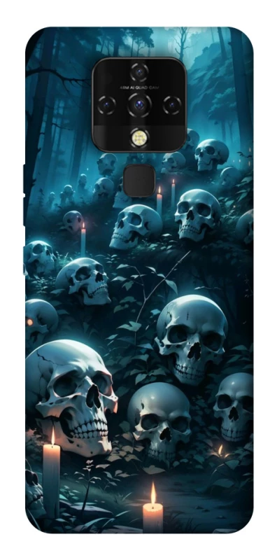Чохол на TECNO Camon 16 SE Skulls v3 фото 1 з 1