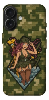 Чохол на Apple iPhone 17 (6.3") Military Waifu фото 1 з 1