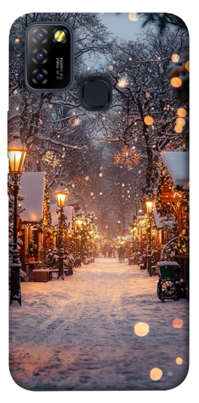Чохол на Infinix Hot 10 Lite Новорічний v50 фото 1 з 1