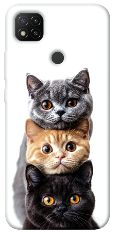 Чохол на Xiaomi Redmi 9C Гарні котики фото 1 з 1