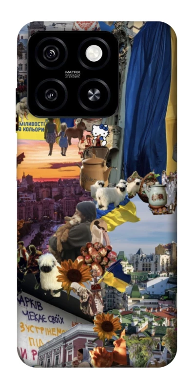 Чохол на ZTE Blade A55 4G Ukraine style ver.2 фото 1 з 1