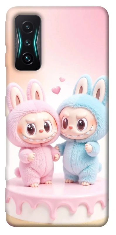 Чохол на Xiaomi Redmi K50 Gaming Labubu Twins фото 1 з 1