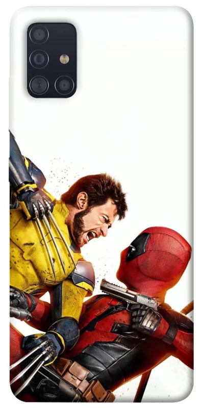 Чохол на Samsung Galaxy A51 Deadpool and Wolverine фото 1 з 1