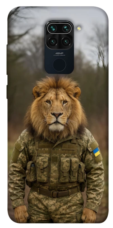 Чохол на Xiaomi Redmi Note 9 / Redmi 10X Лев захисник фото 1 з 1