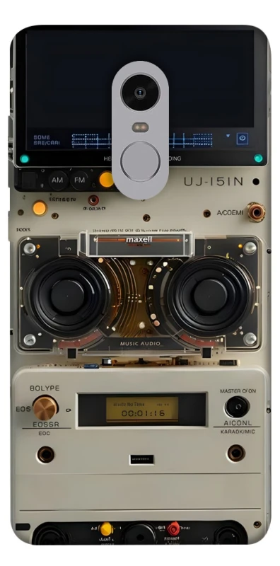 Чохол на Xiaomi Redmi Note 4X / Note 4 (Snapdragon) Audio panel фото 1 з 1