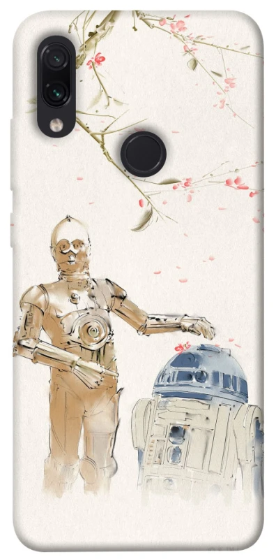 Чохол на Xiaomi Redmi Note 7 / Note 7 Pro / Note 7s Star Wars robots фото 1 з 1