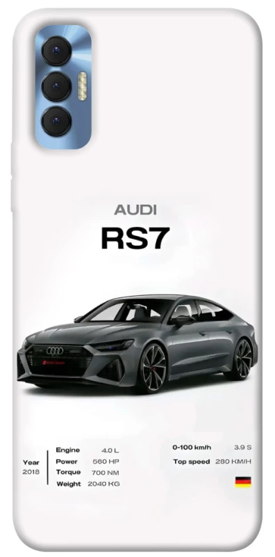 Чехол на TECNO Spark 8P Audi RS7 фото 1 из 1