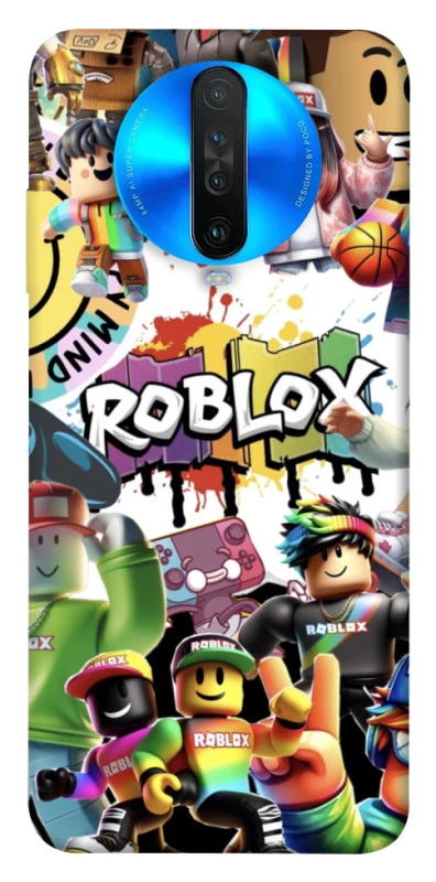 Чохол на Xiaomi Redmi K30 Roblox Characters Collage фото 1 з 1
