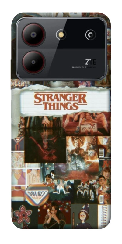Чехол на ZTE Blade A54 4G Stranger Things ver.22 фото 1 из 1