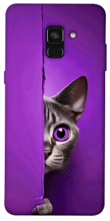 Чохол на Samsung A530 Galaxy A8 (2018) Кіт-підглядач фото 1 з 1