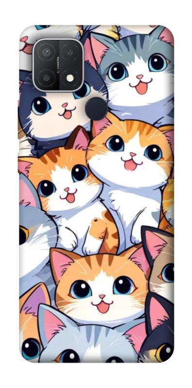 Чохол на Oppo A15s / A15 Cute Cat v2 фото 1 з 1