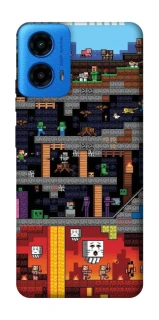 Чохол на Motorola Moto G45 Minecraft фото 1 з 1