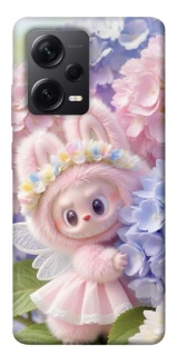 Чохол на Xiaomi Redmi Note 12 Pro+ 5G Labubu & Flowers ver.1 фото 1 з 1