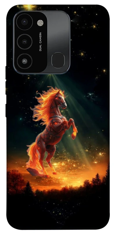 Чохол на TECNO Spark 8C Red Fire Horse ver.2 фото 1 з 1