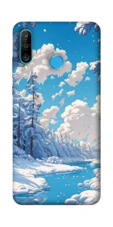 Чехол на Huawei P30 lite Winter art фото 1 из 1