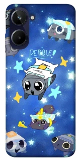 Чехол на Realme 10 4G Pebble kitten stars фото 1 из 1
