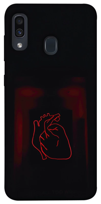 Чехол на Samsung Galaxy A20 / A30 Красное сердце фото 1 из 1