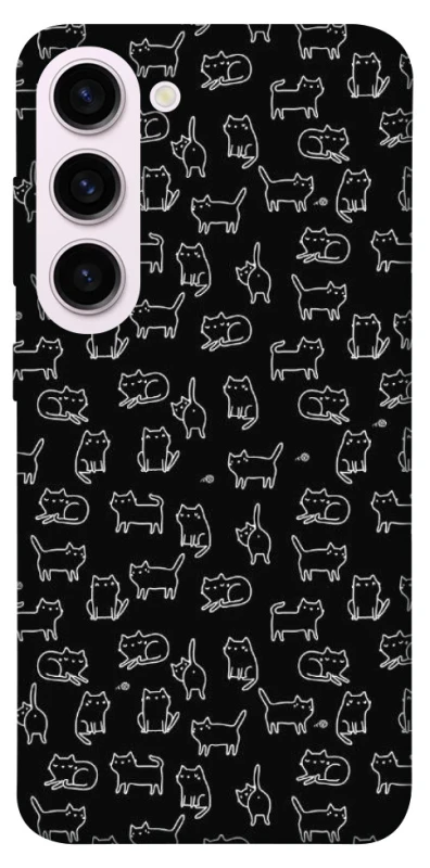 Чехол на Samsung Galaxy S23+ Black Cats фото 1 из 1