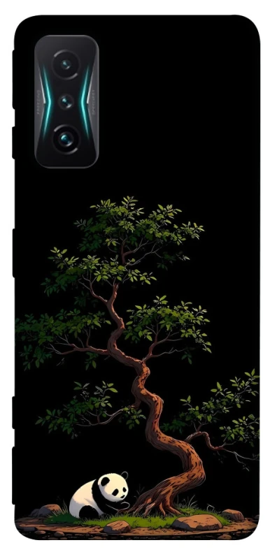 Чехол на Xiaomi Redmi K50 Gaming Panda and tree фото 1 из 1