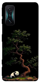 Чохол на Xiaomi Redmi K50 Gaming Panda and tree фото 1 з 1