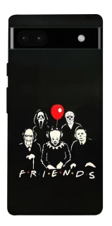 Чохол на Google Pixel 6a Horror Friends фото 1 з 1