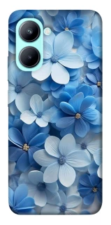 Чохол на Realme C33 Сині квіти фото 1 з 1