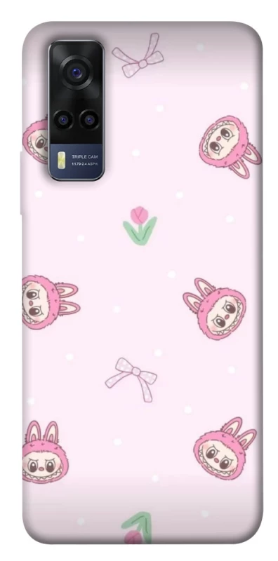 Чохол на Vivo Y53s Labubu Flower фото 1 з 1