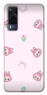 Чохол на Vivo Y53s Labubu Flower фото 1 з 1