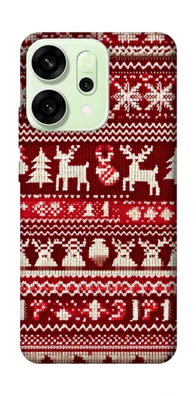 Чохол на Oppo Reno 14 Christmas jumper ver.2 фото 1 з 1