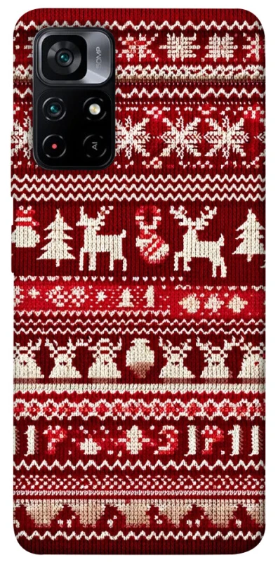 Чохол на Xiaomi Poco M4 Pro 5G Christmas jumper ver.2 фото 1 з 1