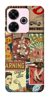 Чохол на Xiaomi Poco M6 4G Retro collage ver.2 фото 1 з 1