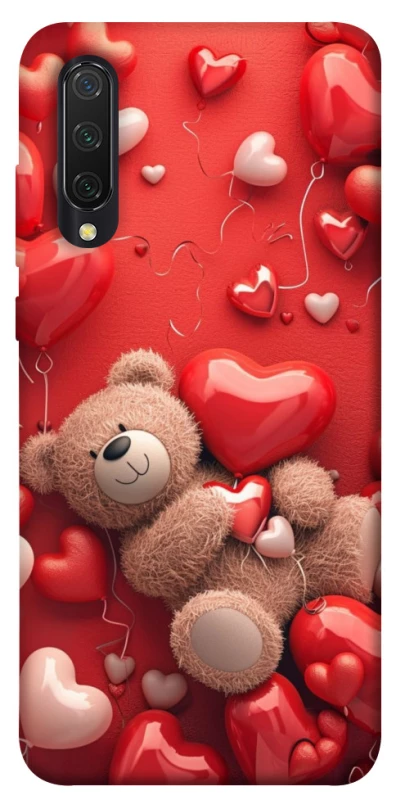 Чохол на Xiaomi Mi CC9 / Mi 9 Lite bear in hearts фото 1 з 1