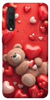 Чехол на Xiaomi Mi CC9 / Mi 9 Lite bear in hearts фото 1 из 1