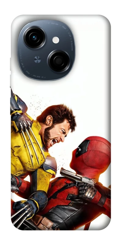 Чехол на TECNO Spark Go 1 Deadpool and Wolverine фото 1 из 1