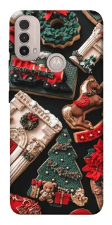 Чохол на Motorola Moto E40 Новорічний v20 фото 1 з 1