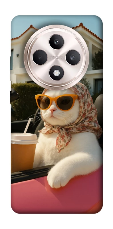 Чохол на Oppo Reno 12 F 4G/5G Stylish Cat Cruise фото 1 з 1