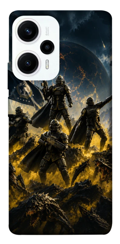 Чохол на Xiaomi Poco F5 / Note 12 Turbo HELLDIVERS фото 1 з 1