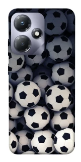 Чехол на Infinix Hot 30 Футбольные мячи фото 1 из 1
