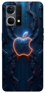 Чехол на Oppo Reno 7 4G Apple logo ver.1 фото 1 из 1