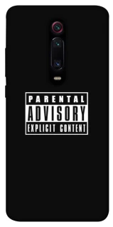 Чехол на Xiaomi Redmi K20 / K20 Pro / Mi9T / Mi9T Pro Parental Advisory Label фото 1 из 1