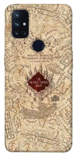 Чохол на OnePlus Nord N10 5G Harry Potter Marauder's Map фото 1 з 1